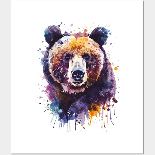 bear Wall Art by enzo studios